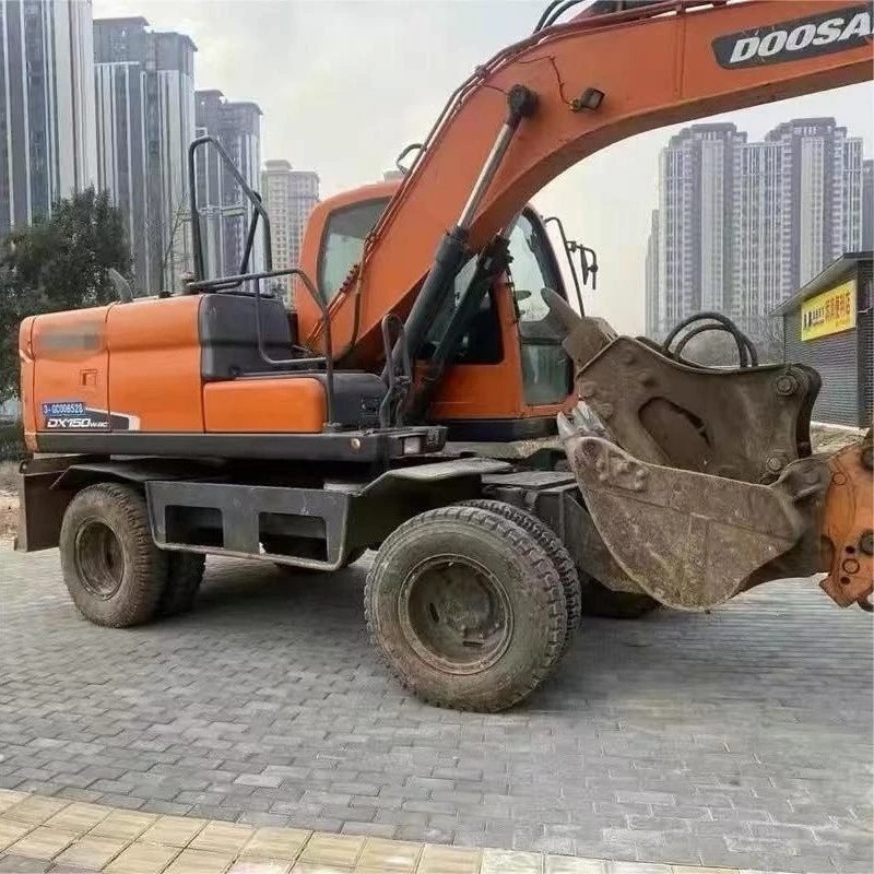Used Wheel Excavator factory